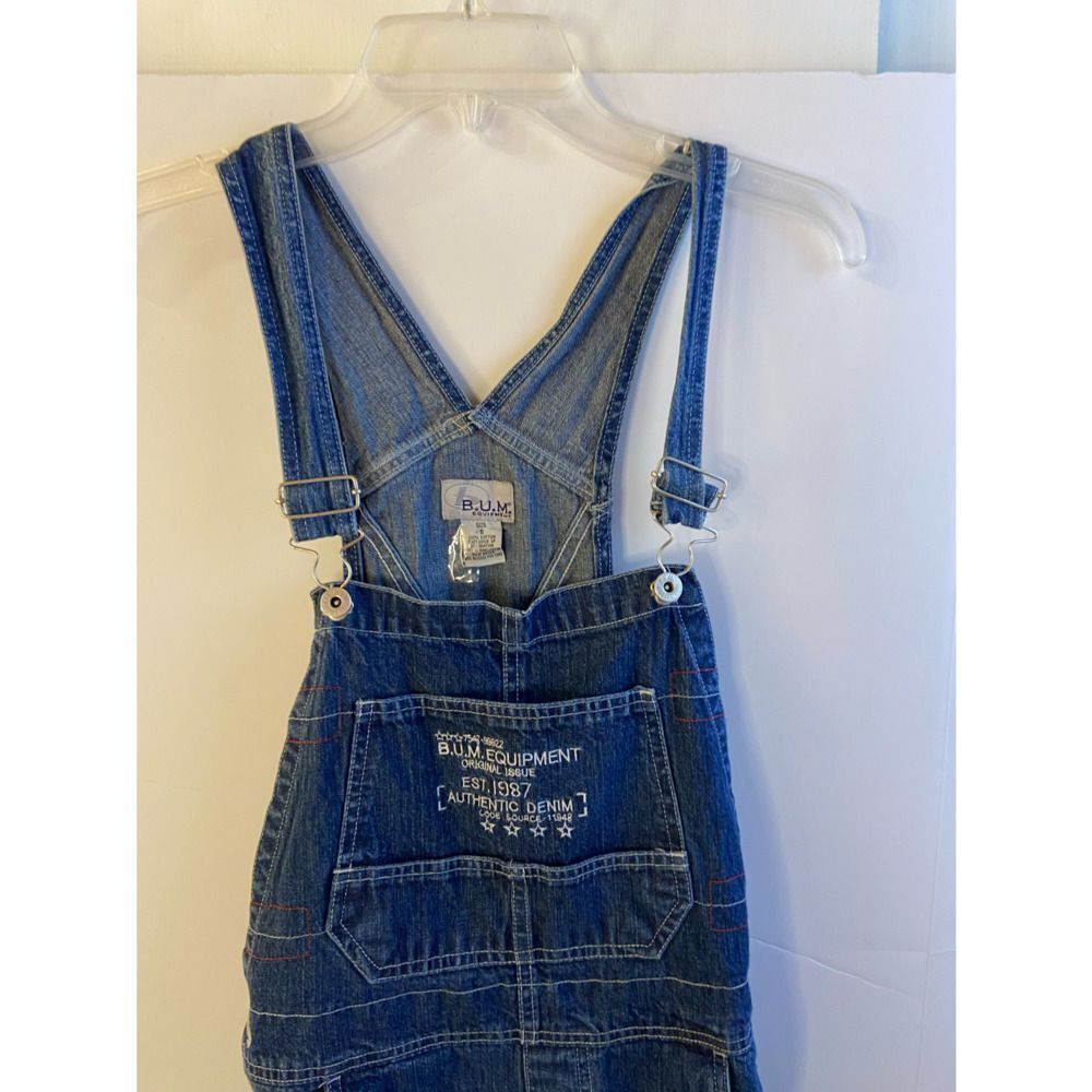 Vintage‎ bum equipment ripped distressed overalls small